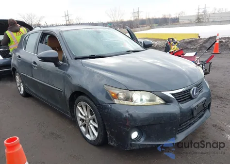 2011 Lexus Ct 200H Premium из США, поврежденный, VIN JTHKD5BH5B2021395